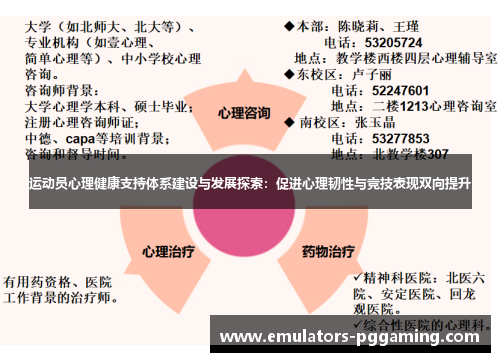 运动员心理健康支持体系建设与发展探索：促进心理韧性与竞技表现双向提升