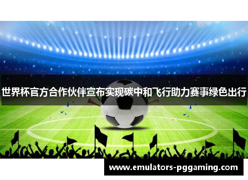 世界杯官方合作伙伴宣布实现碳中和飞行助力赛事绿色出行